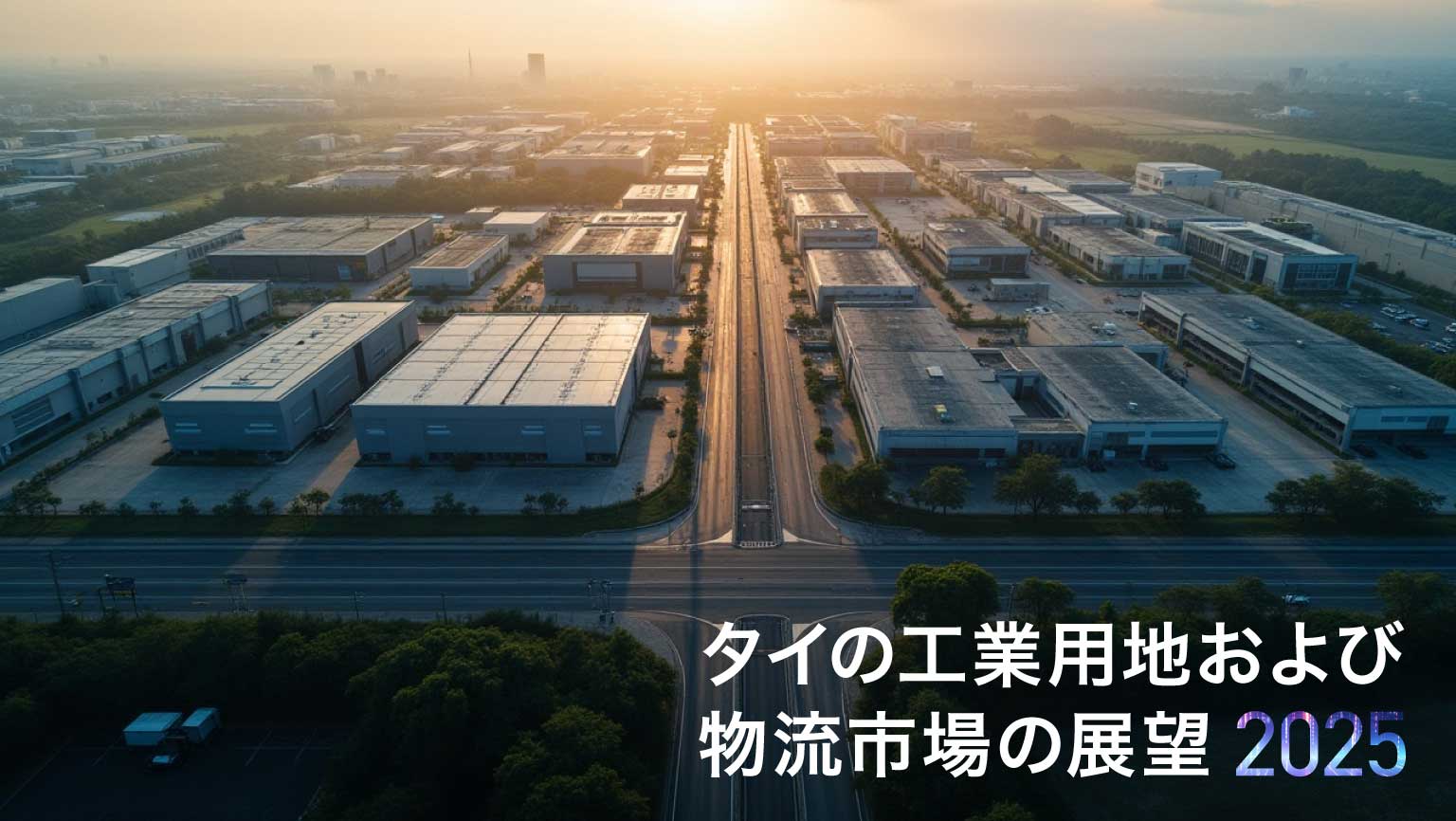 タイの工業用地および物流市場の展望（2025年）