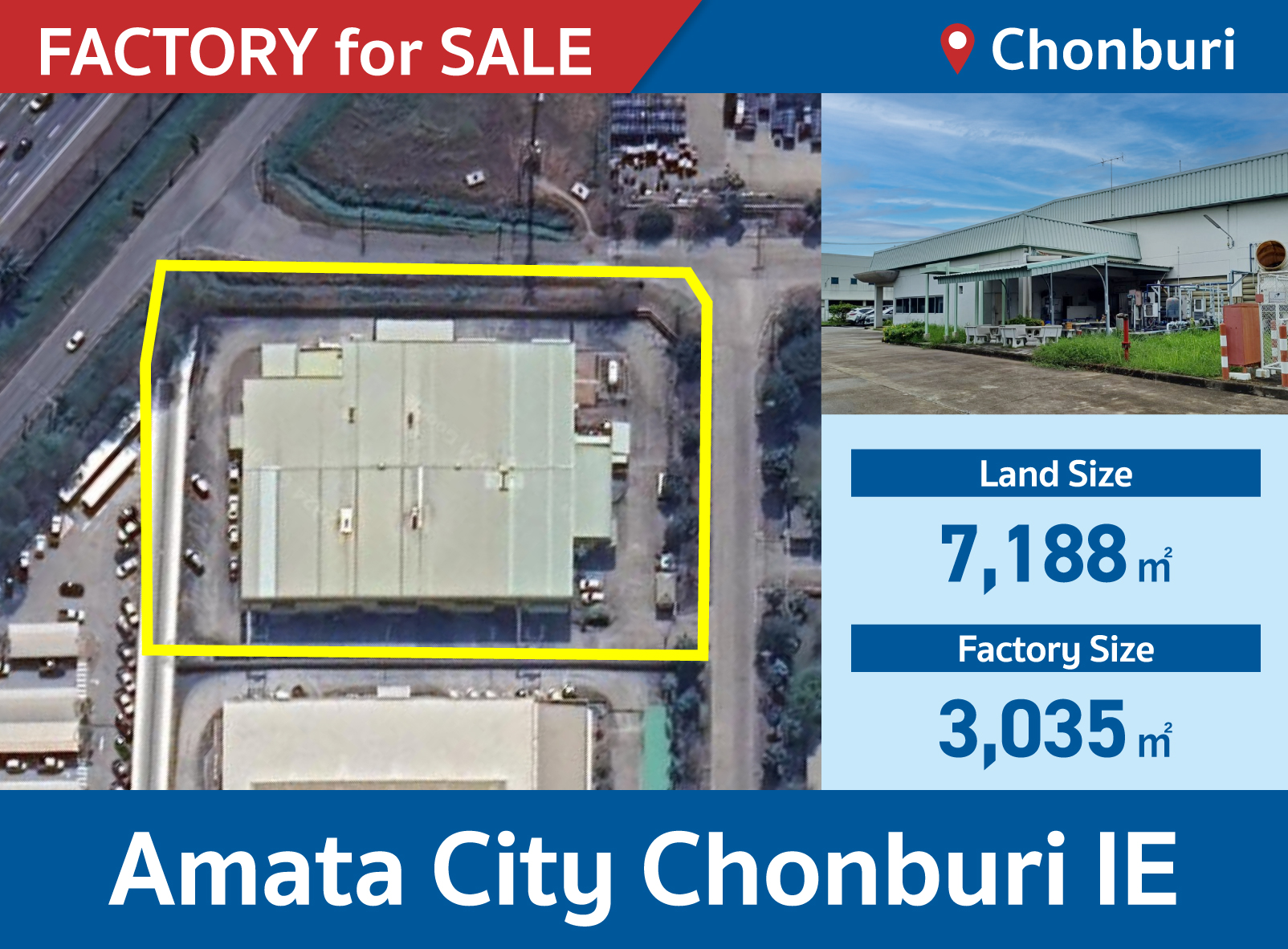 AMATA City Chonburi -Factory for Sale