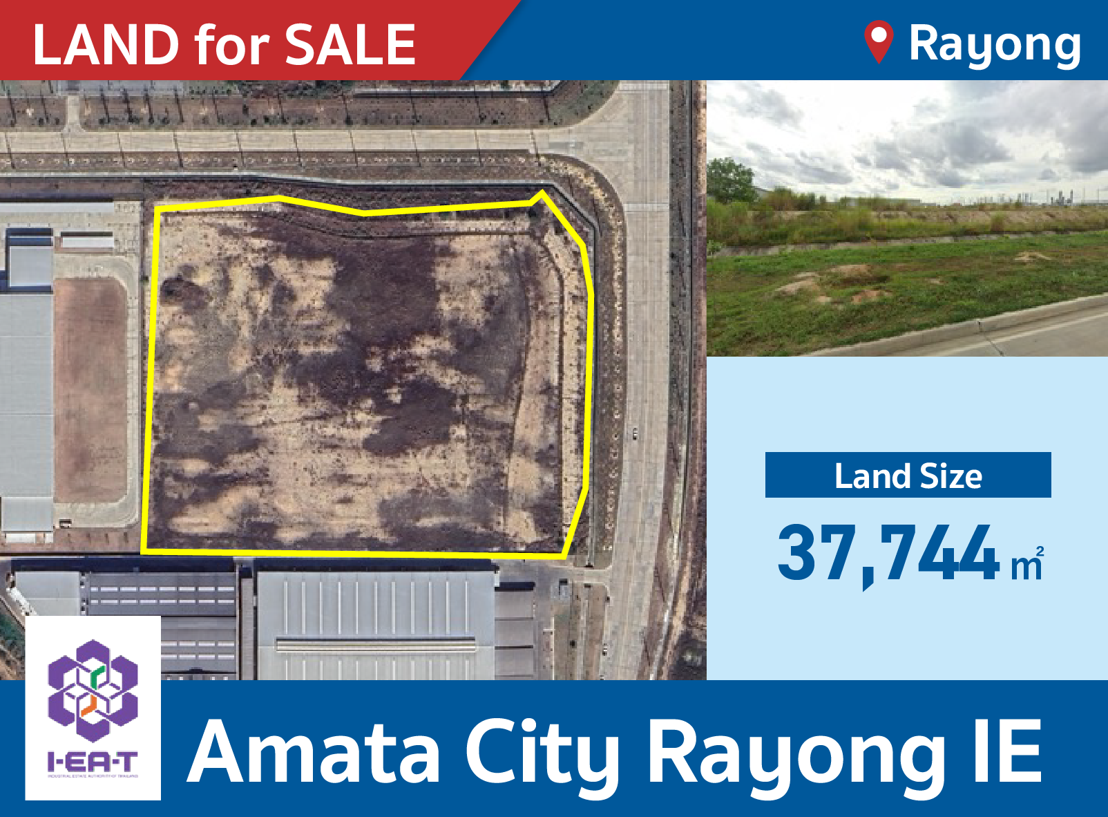 Amata City Rayong Industrial Park – Land for Sale