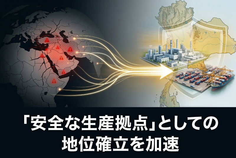 タイBOI、「安全な生産拠点」としての地位確立を加速　中東情勢の混乱を追い風に