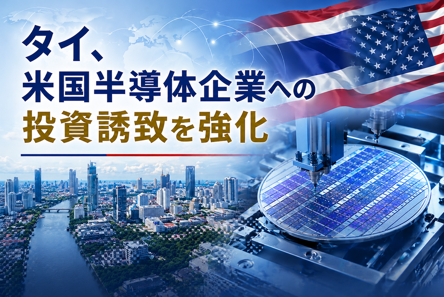 タイ、米国半導体企業への投資誘致を強化