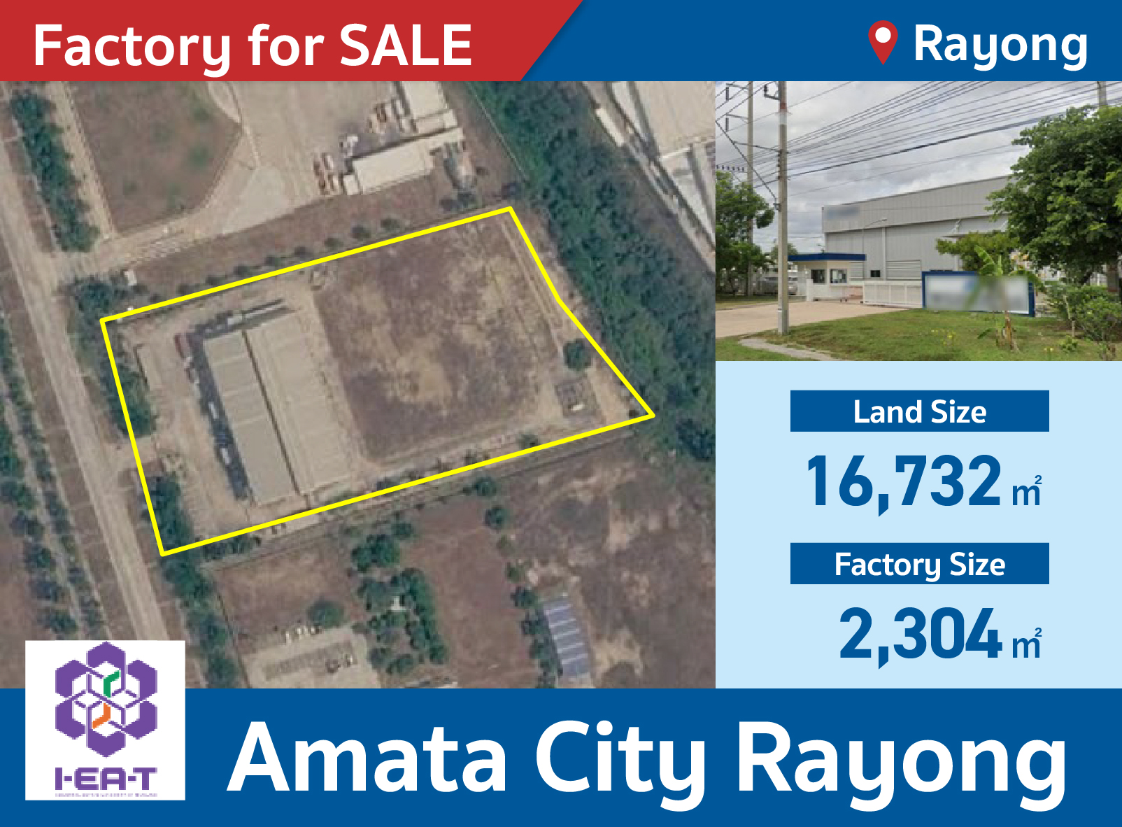 Amata City Rayong Industrial Estate – Factory for Sale [A-038]